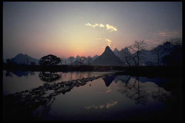 737051 Near Guilin, China A4 Photo Print