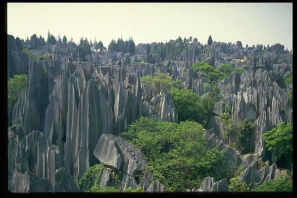 737052 Shilin Stone Forest, China A4 Photo Print