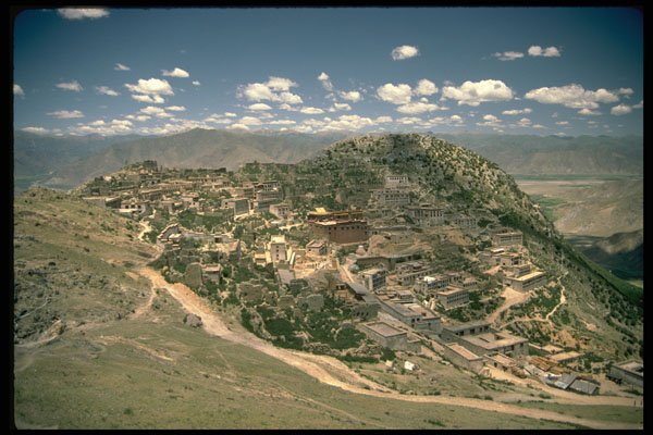 737059 Ganden Monastery, Tibet A4 Photo Print