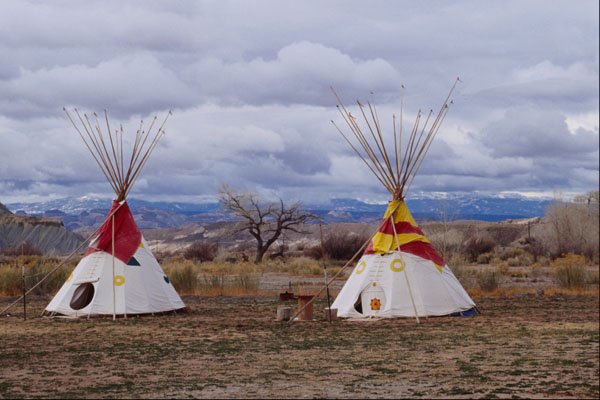 737071 Indian Tents, Utah, U.S.A. A4 Photo Print