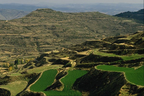 737083 Landscape Near Ujue, Navarra, Spain A4 Photo Print