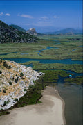 737095 View Of Reed Beds, Daylan, Southern Turkey A4 Photo Print