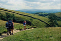 738007 Walkers At Ings, Near Ingleton, Yorkshire A4 Photo Print