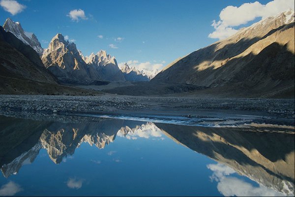 738011 Braldu River And Granite Peaks Of Baltoro, Pakistan A4 Photo Print