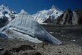 738013 Ice Pinnacle And Masherbrum Peak, Pakistan A4 Photo Print