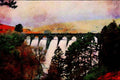 738014 Craig Goch Dam, Elan Valley A4 Limited Edition Watercolour Print