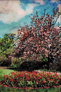 738020 Torre Gardens, Torquay, Devon, England A4 Limited Edition Watercolour Print