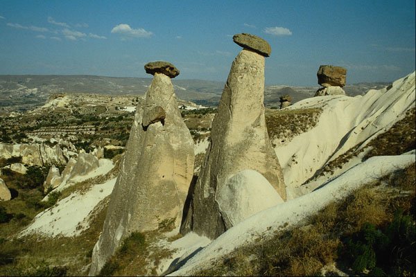 738046 Volcanic Tufa, Fairy Chimney, Turkey A4 Photo Print