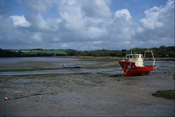 738068 Newport Estuary, Wales A4 Photo Print