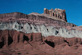 738077 Rugged Cliffs Of Capitol Reef National Park, Utah, U.S.A. A4 Photo Print