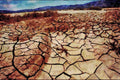 738078 Dry Lake, Lucerne Valley, California, U.S.A. A4 Limited Edition Watercolour Print