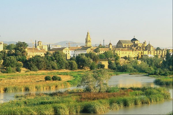 738082 View Of Cathedral And Town, Cordoba, Spain A4 Photo Print