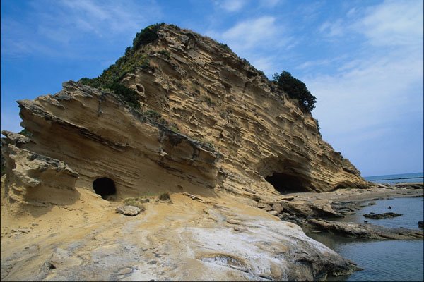 739003 Coast Of Kefalonia, Greece A4 Photo Print