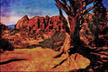 739015 Sedona, Arizona, U.S.A. A4 Limited Edition Watercolour Print