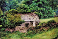 739018 Stone Barn, Wye Valley, Wales A4 Limited Edition Watercolour Print
