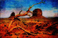739040 Monument Valley, Utah, U.S.A. A4 Limited Edition Watercolour Print
