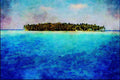 739046 Maldives A4 Limited Edition Watercolour Print