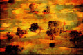739050 Acacia Trees And Sand Dunes A4 Limited Edition Watercolour Print