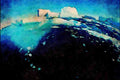 739057 Iceberg, Greenland A4 Limited Edition Watercolour Print
