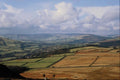 739061 North Derbyshire Moors From Millstone Edge, Hathersage Village, England A4 Photo Print