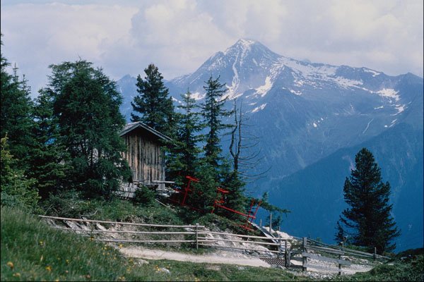 739089 Tyrolean Landscape A4 Photo Print