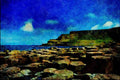 739092 Giants Causeway, Antrim County, Michigan, U.S.A. A4 Limited Edition Watercolour Print