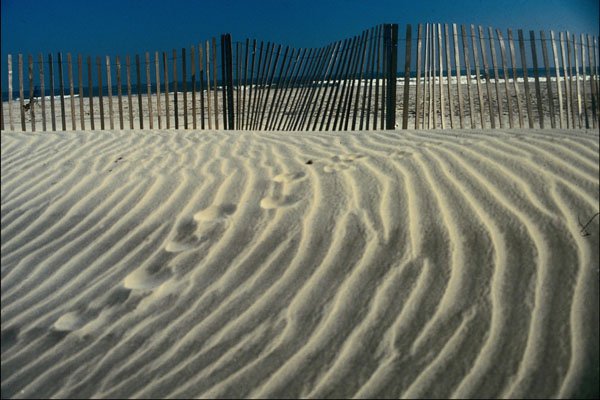739094 Sandscape, Atlantic City, New Jersey, U.S.A. A4 Photo Print