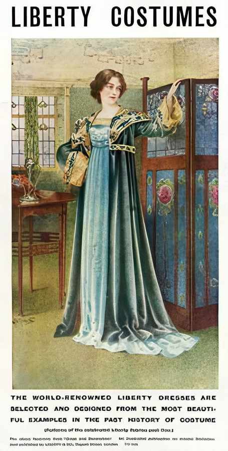 74 Liberty Costumes Vintage Advert A4 Photo Print