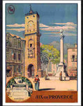 74 aix en provence france Advert A4 Photo Print