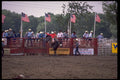 741046 Saddle Bronc Riding At Gerry Rodeo, Upstate New York, U.S.A. A4 Photo Print