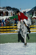 741053 Show Jumping, St. Moritz, Switzerland A4 Photo Print