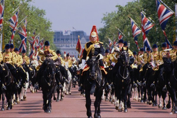 741062 Household Mounted Regiment, London, England A4 Photo Print
