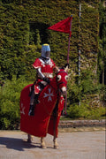 741063 Red Knight On Horse A4 Photo Print