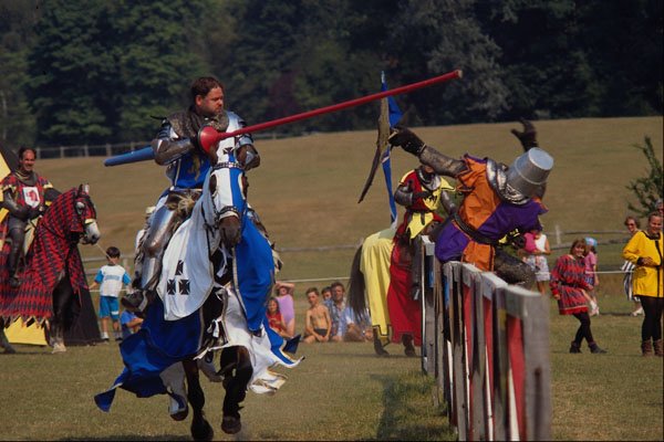 741065 Jousting A4 Photo Print