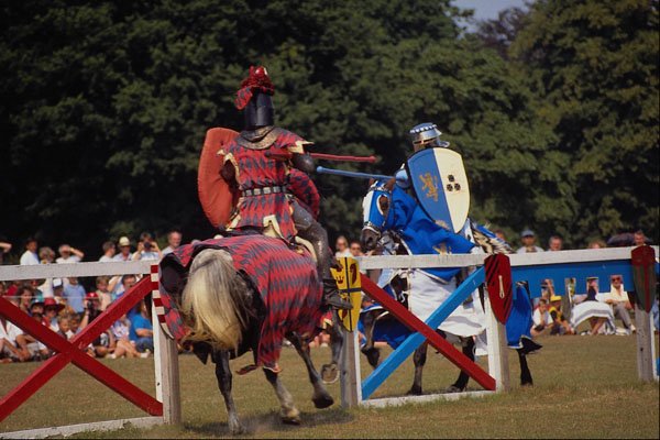 741066 Jousting A4 Photo Print