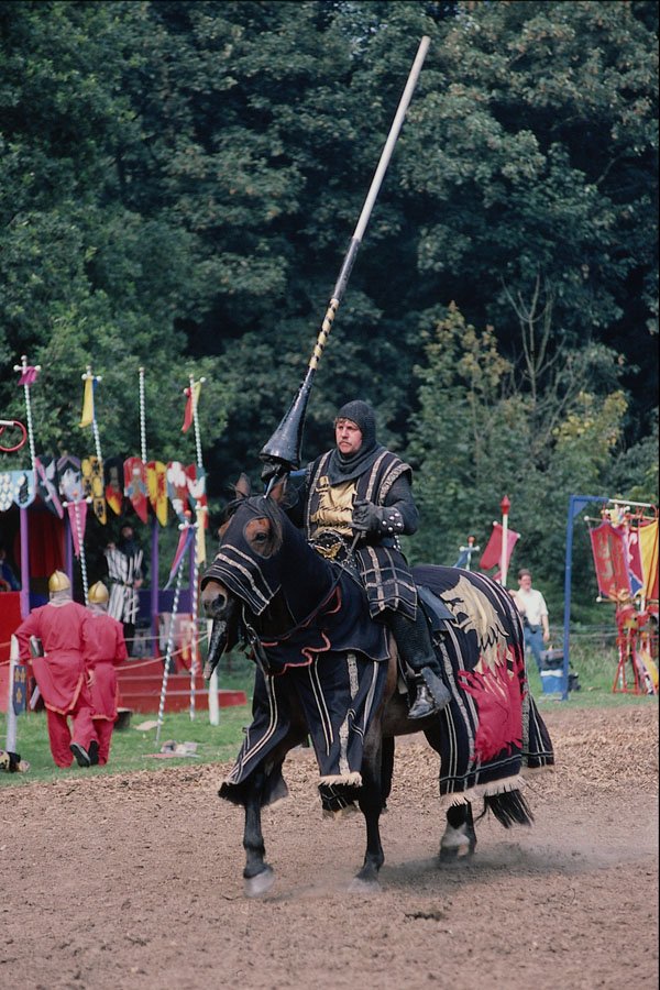 741074 Jousting At Breamore House, Hants, U.K. A4 Photo Print