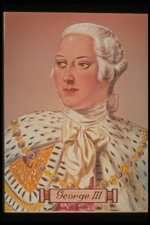 742050 George III A4 Photo Print