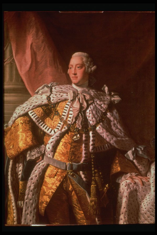 742073 George III A4 Photo Print