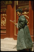 742086 Worshipper, Beijing's Lama Temple, China A4 Photo Print