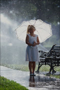 743001 Sun Shower A4 Photo Print