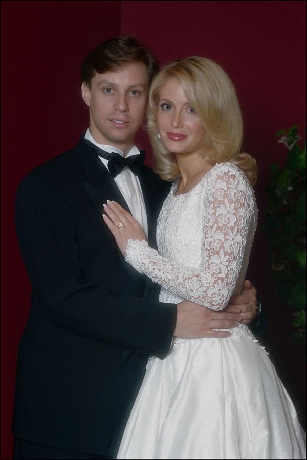743060 Bride And Groom Together A4 Photo Print