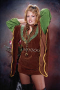 744002 Nicole, Vagabond 14th Century Costume A4 Photo Print