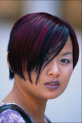 744074 Woman With Red tinted Hair A4 Photo Print