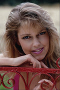 745035 Portrait Of Girl, Head On Hand, Resting On Gate A4 Photo Print