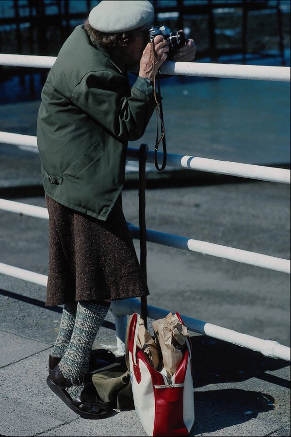 745083 Woman Taking Photographs A4 Photo Print