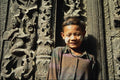 745089 Boy With Tanaka Paste On Face, Myanmar A4 Photo Print