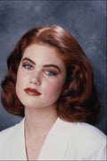 746025 Woman With Auburn Hair, Classic Style A4 Photo Print