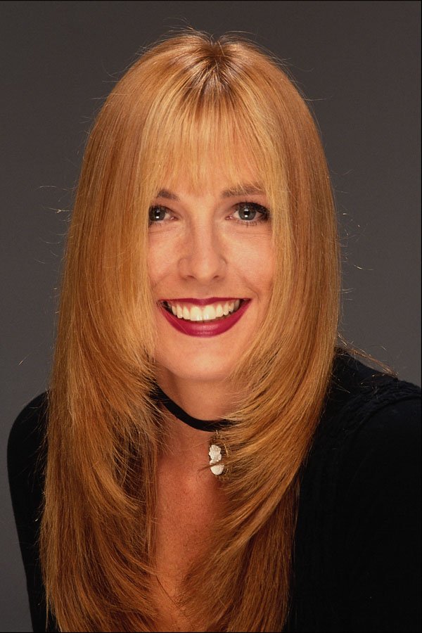 746054 Woman With Blonde Hair And Friendly Smile A4 Photo Print