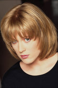746085 Honey Brunette With Forward Swept Hair A4 Photo Print
