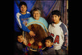 747003 Grandmother With Children A4 Photo Print